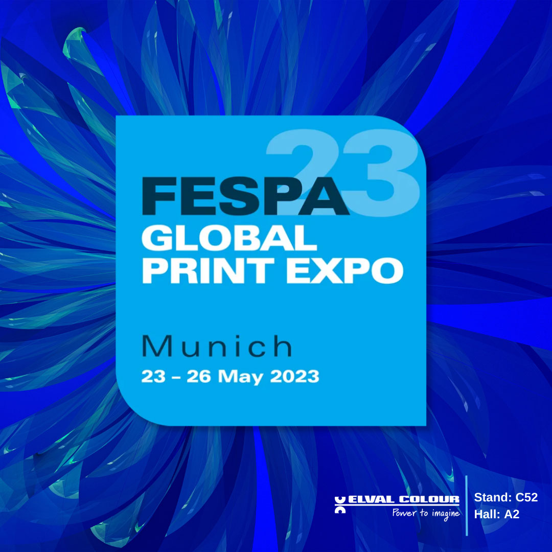 Elval Colour viaja a Munich para la exposición FESPA Global Print Expo 2023